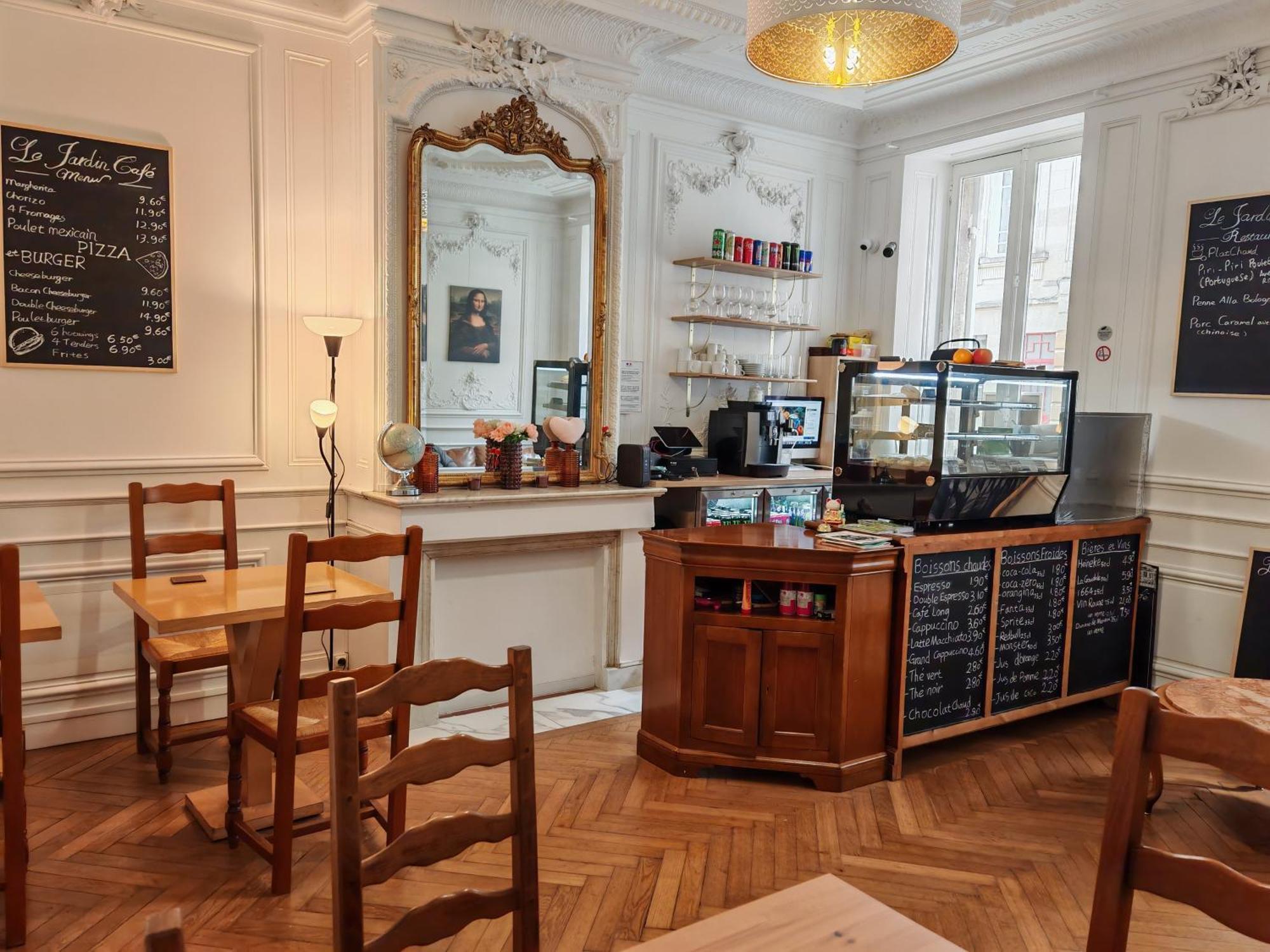 Le Jardin Cafe Bed & Breakfast Bordeaux Eksteriør bilde