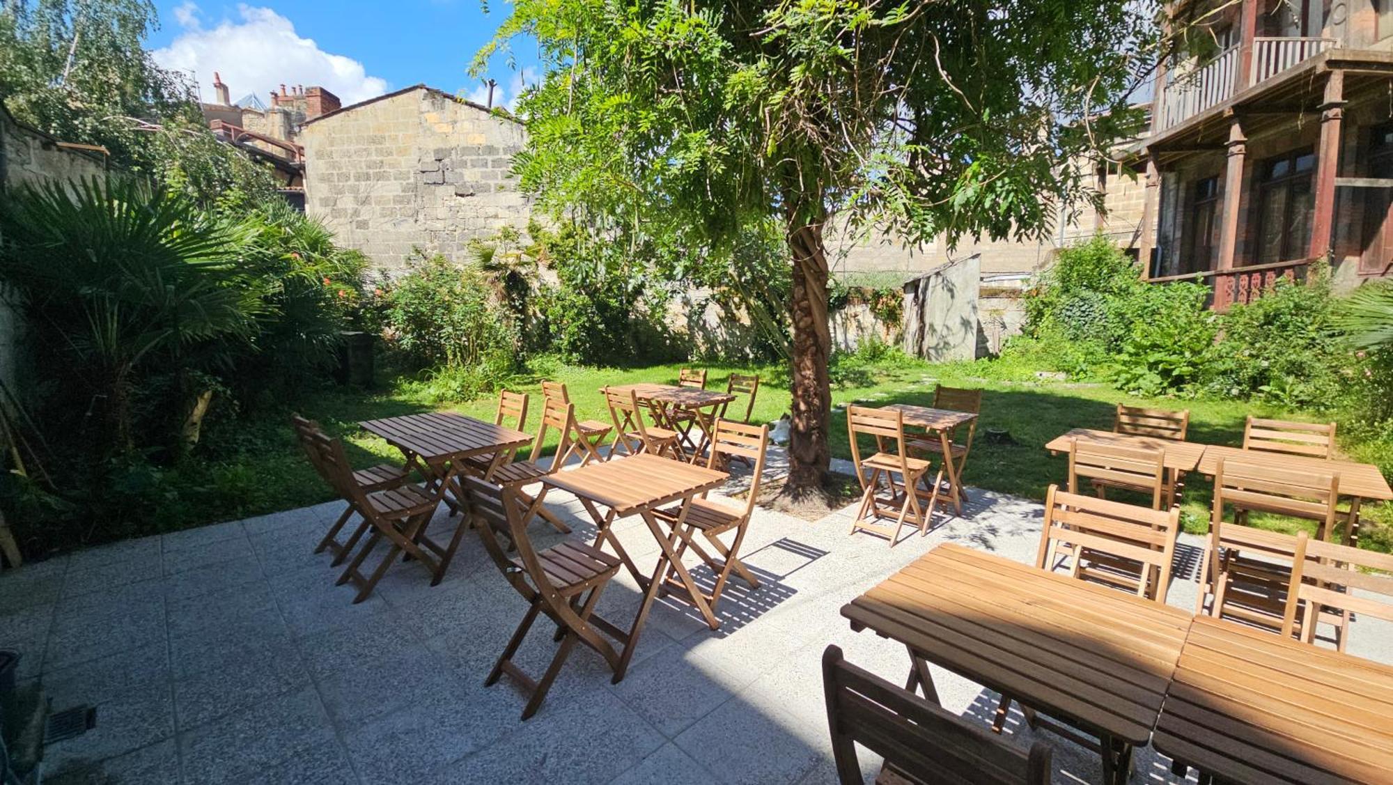 Le Jardin Cafe Bed & Breakfast Bordeaux Eksteriør bilde